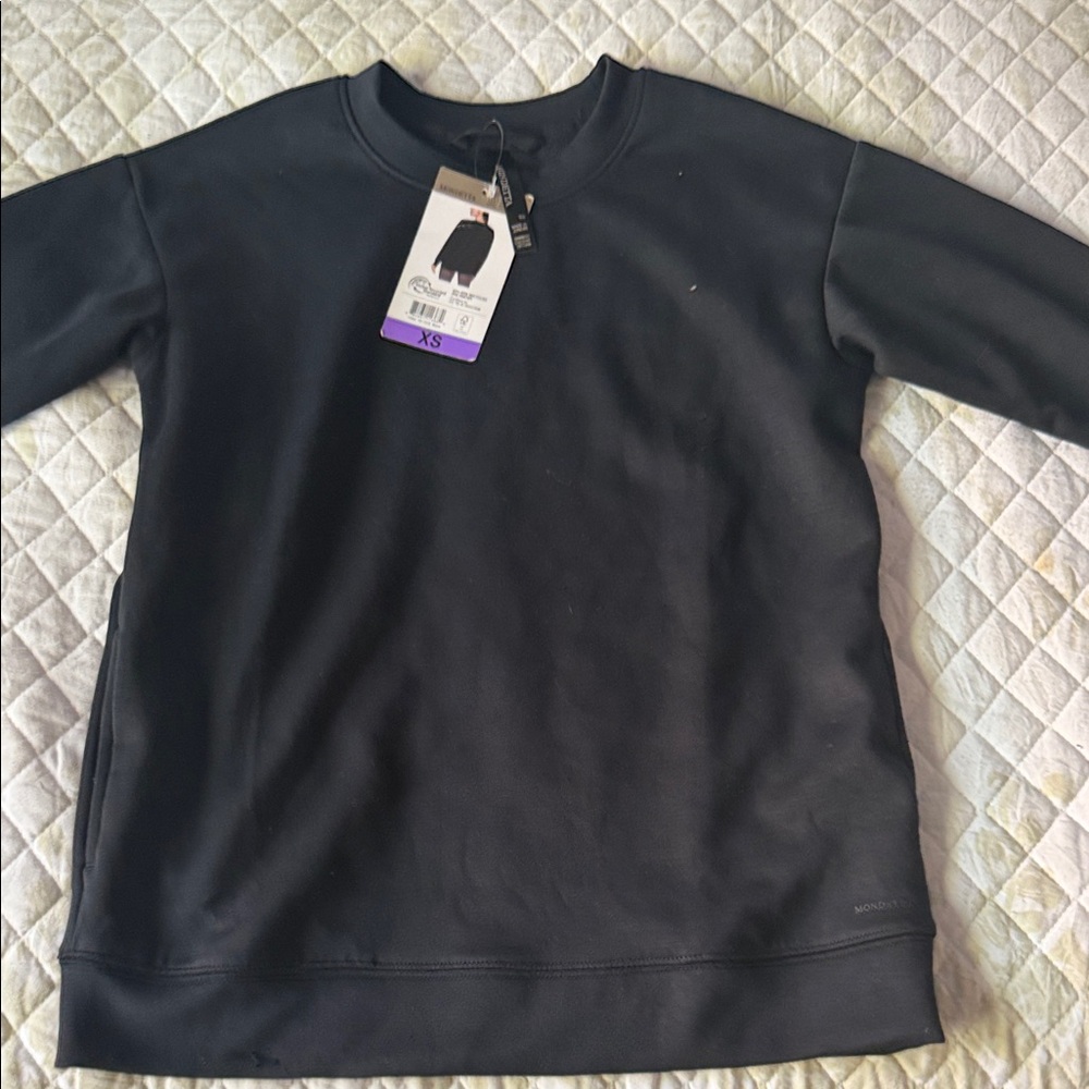 Mondetta Men's Crewneck Sweater - Black